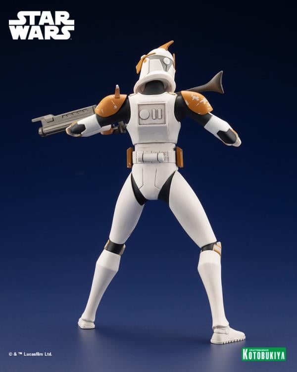 Star Wars: The Clone Wars ArtFX+ Commander Cody Statue Gallery Image 7