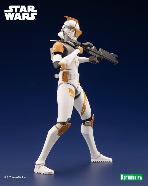Star Wars: The Clone Wars ArtFX+ Commander Cody Statue Gallery Image 9
