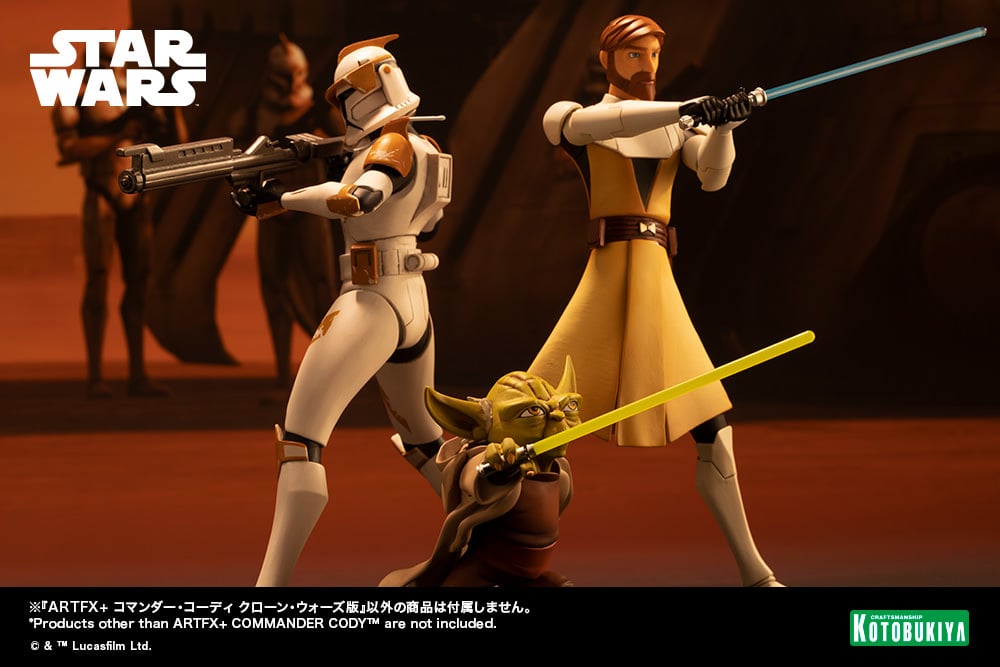 Star Wars: The Clone Wars ArtFX+ Commander Cody Statue Gallery Image 20