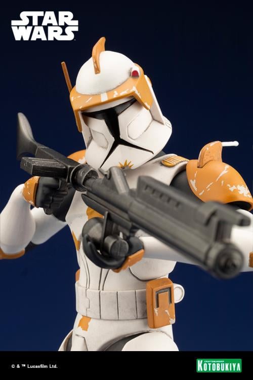 Star Wars: The Clone Wars ArtFX+ Commander Cody Statue Gallery Image 11
