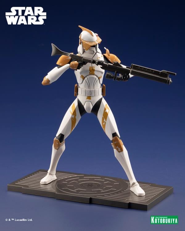 Star Wars: The Clone Wars ArtFX+ Commander Cody Statue Gallery Image 16