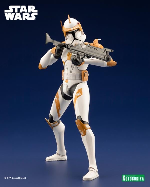 Star Wars: The Clone Wars ArtFX+ Commander Cody Statue Gallery Image 6
