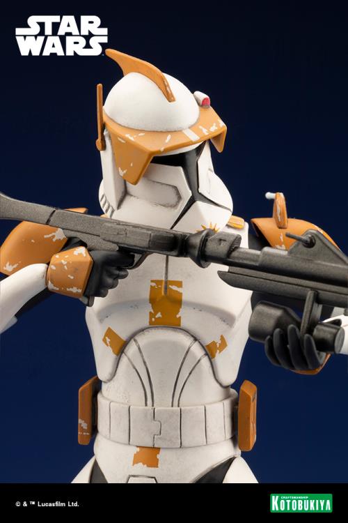 Star Wars: The Clone Wars ArtFX+ Commander Cody Statue Gallery Image 13