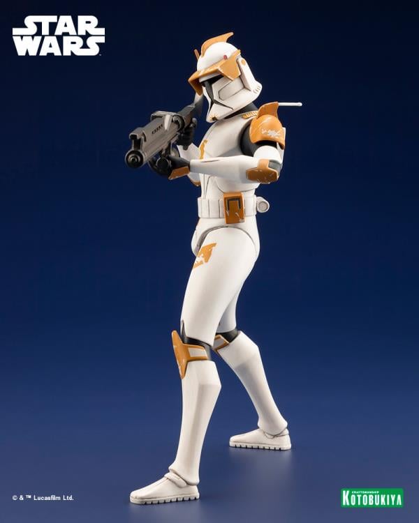 Star Wars: The Clone Wars ArtFX+ Commander Cody Statue Gallery Image 4