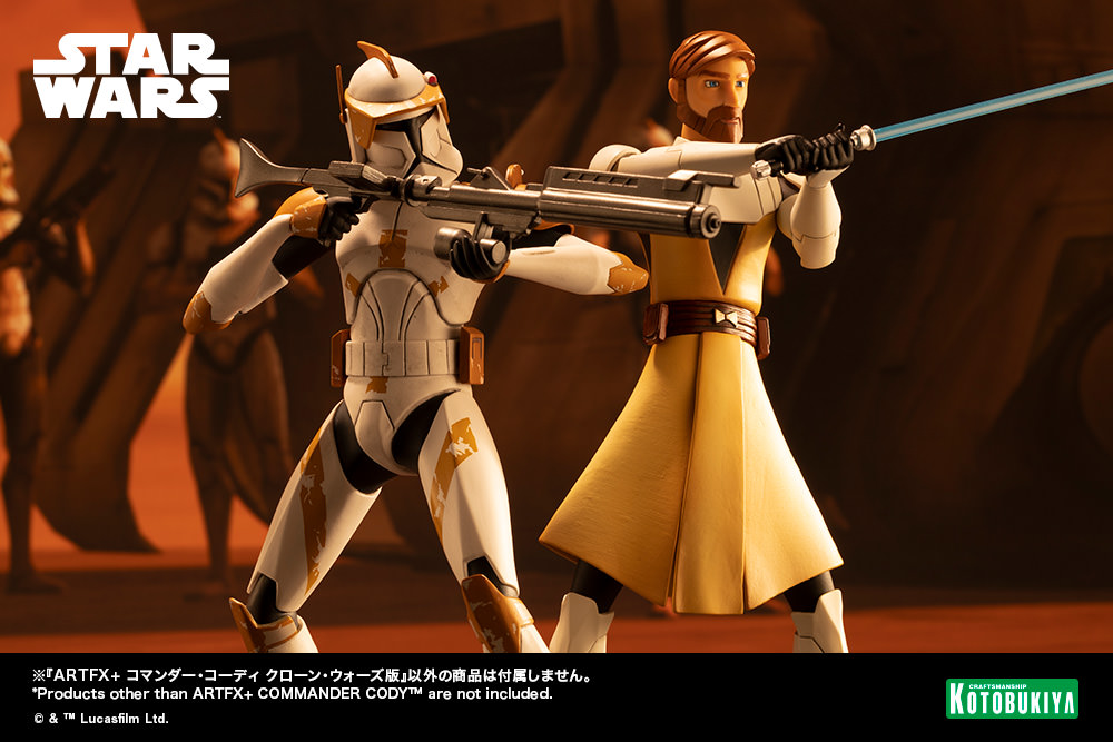 Star Wars: The Clone Wars ArtFX+ Commander Cody Statue Gallery Image 19