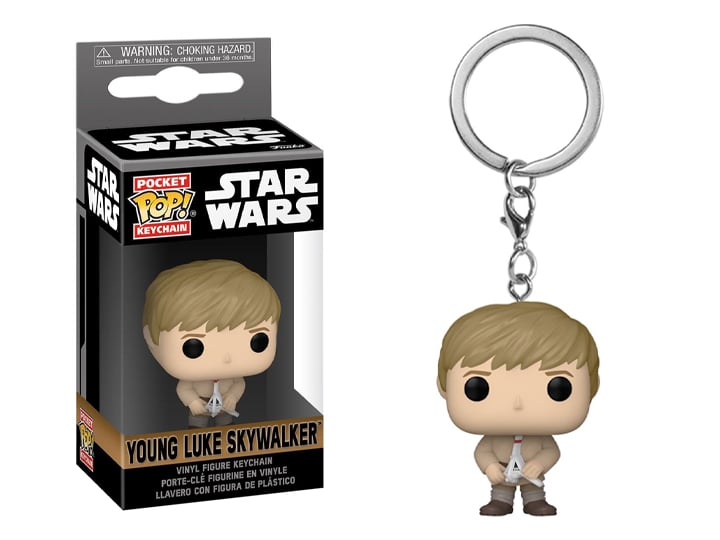 Pocket Pop! Keychain: Star Wars Obi-Wan Kenobi - Young Luke Skywalker Gallery Image 1