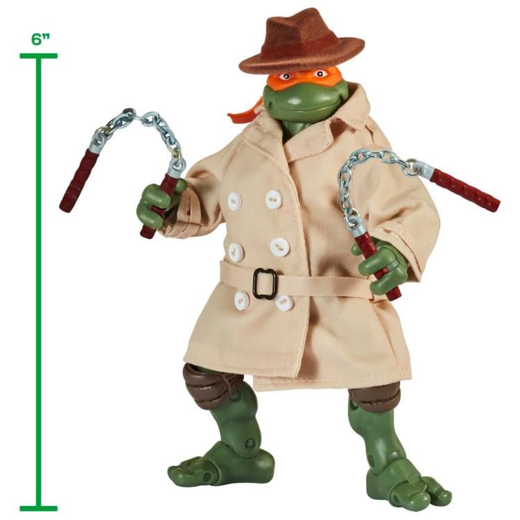 Teenage Mutant Ninja Turtles Ninja Elite Series Michelangelo in Disguise Figure Gallery Image 5