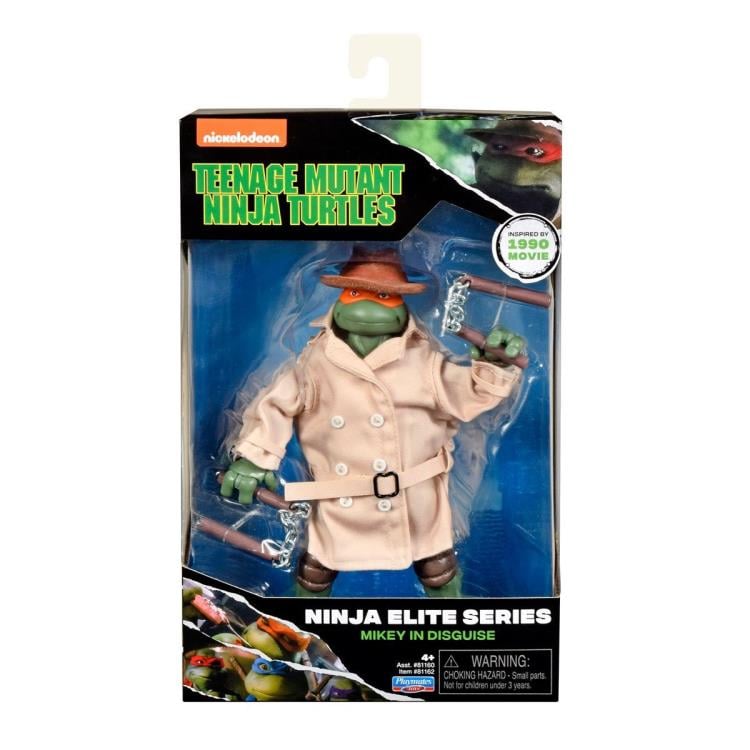 Teenage Mutant Ninja Turtles Ninja Elite Series Michelangelo in Disguise Figure Gallery Image 7