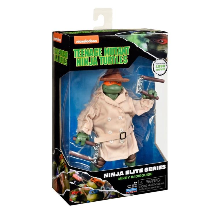 Teenage Mutant Ninja Turtles Ninja Elite Series Michelangelo in Disguise Figure Gallery Image 8
