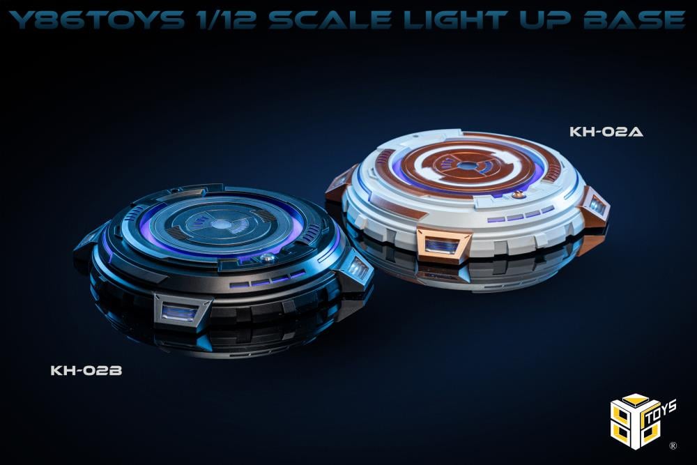 Light-Up 1/12 Scale Display Base (Black) Gallery Image 4