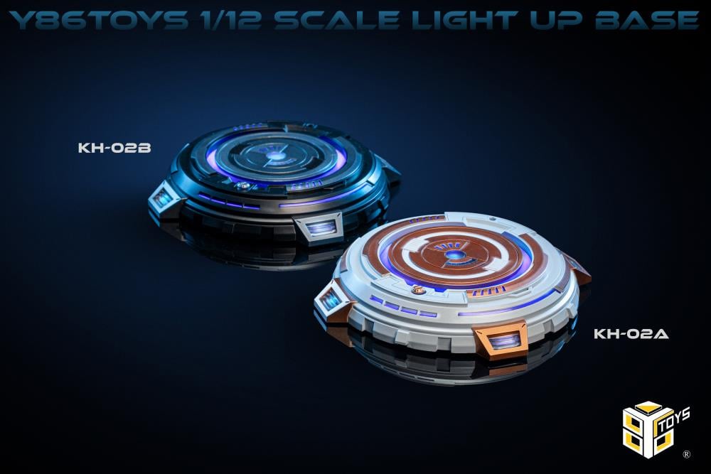 Light-Up 1/12 Scale Display Base (Black) Gallery Image 3