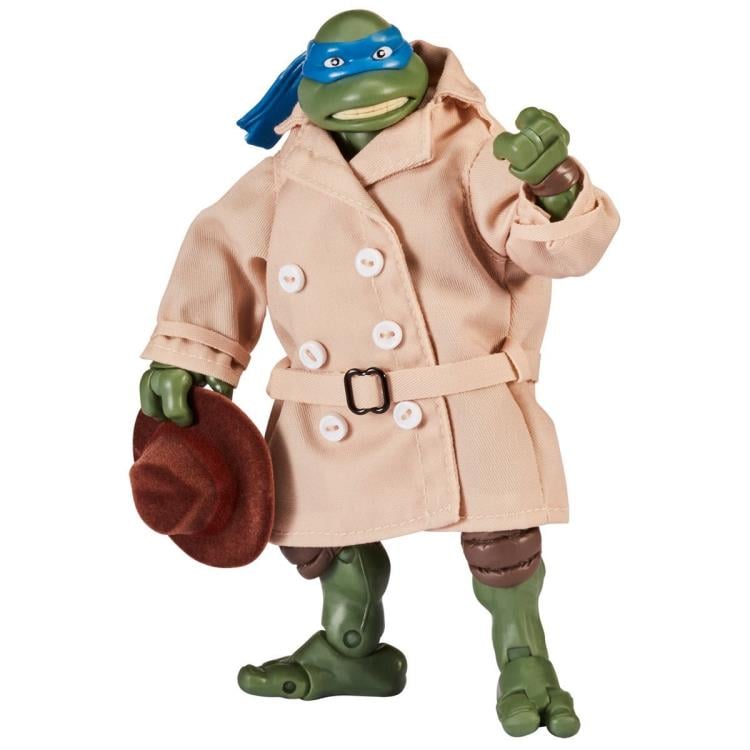 Teenage Mutant Ninja Turtles Ninja Elite Series Leonardo in Disguise Figure Gallery Image 4