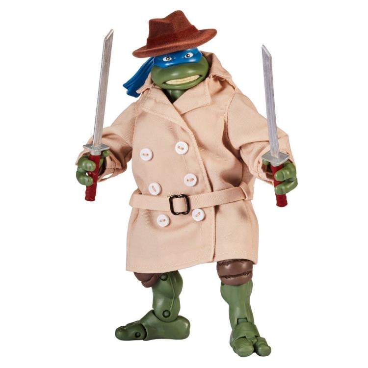 Teenage Mutant Ninja Turtles Ninja Elite Series Leonardo in Disguise Figure Gallery Image 3