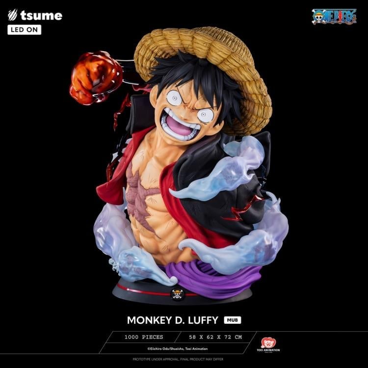 One Piece M.U.B. Monkey D. Luffy Limited Edition Bust Gallery Image 3
