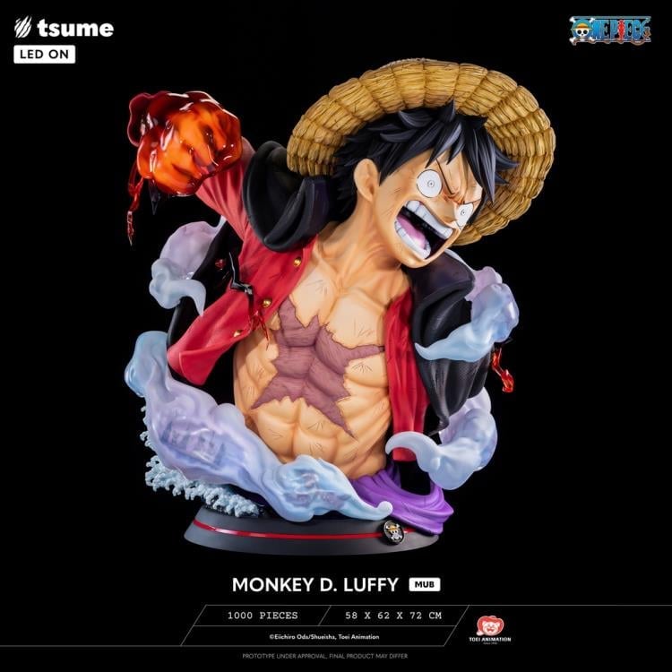 One Piece M.U.B. Monkey D. Luffy Limited Edition Bust Gallery Image 6