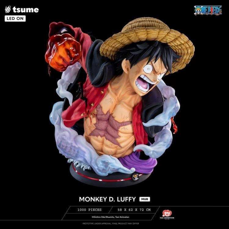 One Piece M.U.B. Monkey D. Luffy Limited Edition Bust Gallery Image 29
