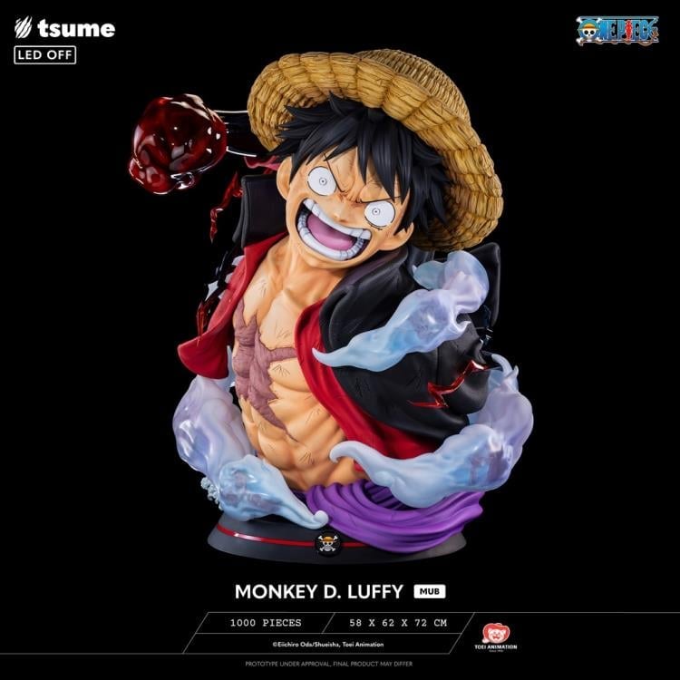 One Piece M.U.B. Monkey D. Luffy Limited Edition Bust Gallery Image 4