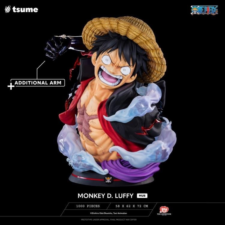 One Piece M.U.B. Monkey D. Luffy Limited Edition Bust Gallery Image 5