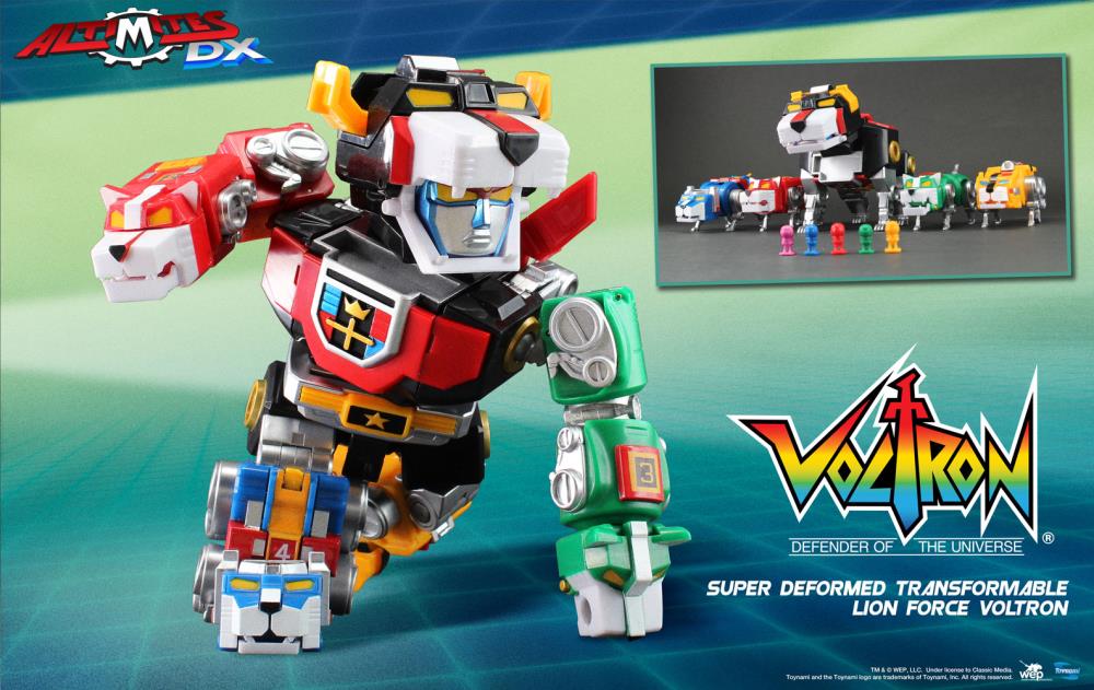 Voltron: Defender of the Universe The Altimites DX Transforming Lion Force Voltron Gallery Image 8