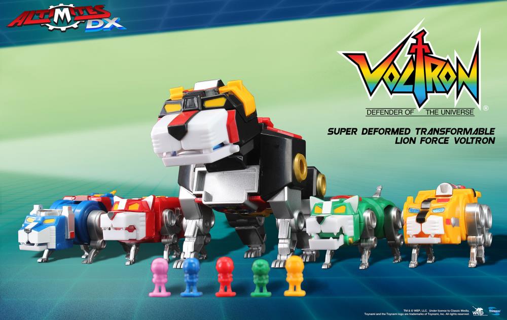 Voltron: Defender of the Universe The Altimites DX Transforming Lion Force Voltron Gallery Image 7