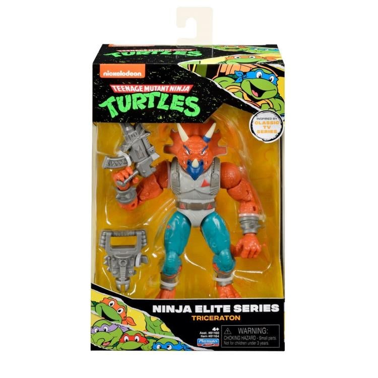 Teenage Mutant Ninja Turtles Ninja Elite Series Triceraton Figure Gallery Image 8