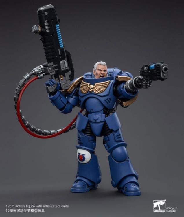 Warhammer 40K Ultramarines Hellblasters Sergeant Ulaxes 1/18 Scale Figure Gallery Image 7