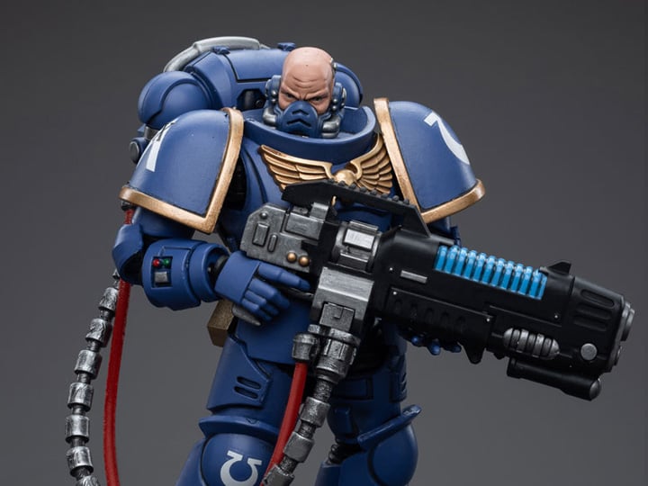 Warhammer 40K Ultramarines Hellblasters Brother Torsus 1/18 Scale Figure Gallery Image 1