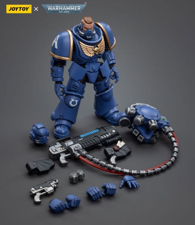 Warhammer 40K Ultramarines Hellblasters Brother Paxor 1/18 Scale Figure Gallery Image 10