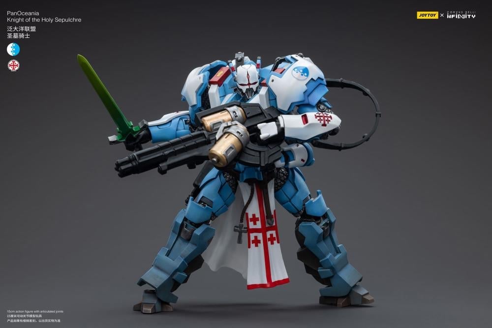 Infinity PanOceania Knight of the Holy Sepulchre 1/18 Scale Figure Gallery Image 8