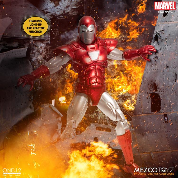 Marvel Comics One:12 Collective Iron Man (Silver Centurion) Gallery Image 8
