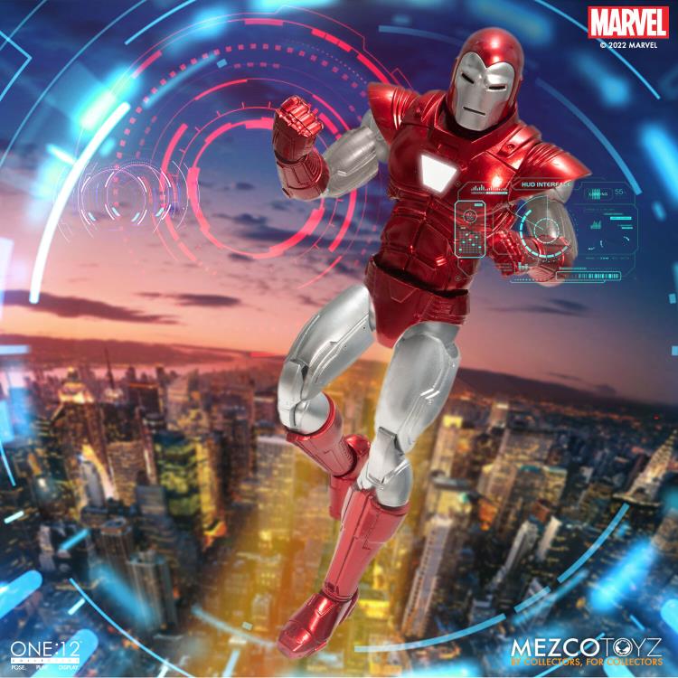 Marvel Comics One:12 Collective Iron Man (Silver Centurion) Gallery Image 5