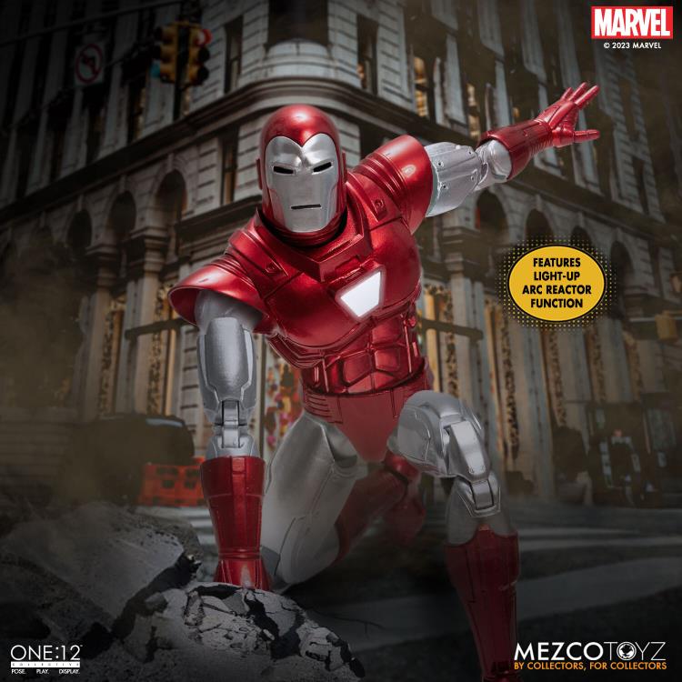 Marvel Comics One:12 Collective Iron Man (Silver Centurion) Gallery Image 4