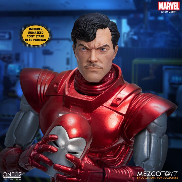 Marvel Comics One:12 Collective Iron Man (Silver Centurion) Gallery Image 10