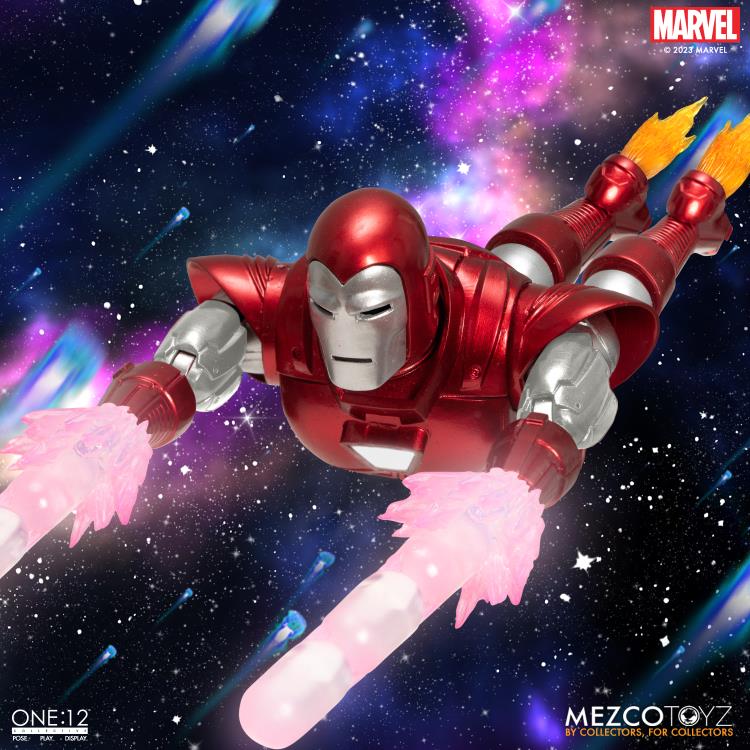 Marvel Comics One:12 Collective Iron Man (Silver Centurion) Gallery Image 11