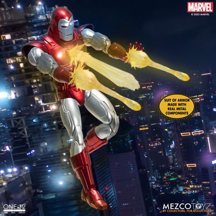 Marvel Comics One:12 Collective Iron Man (Silver Centurion) Gallery Image 9