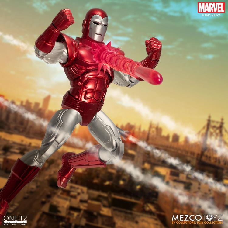 Marvel Comics One:12 Collective Iron Man (Silver Centurion) Gallery Image 6