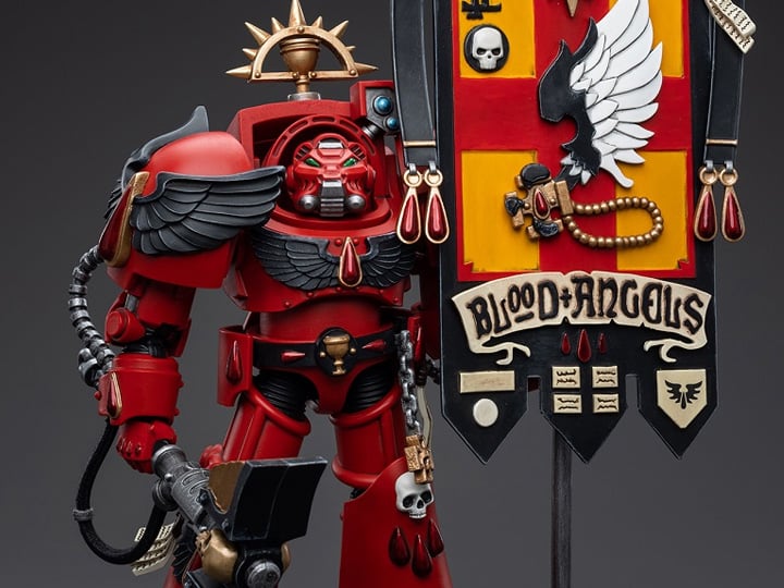 Warhammer 40K Blood Angels Ancient Brother Leonid 1/18 Scale Figure Gallery Image 1