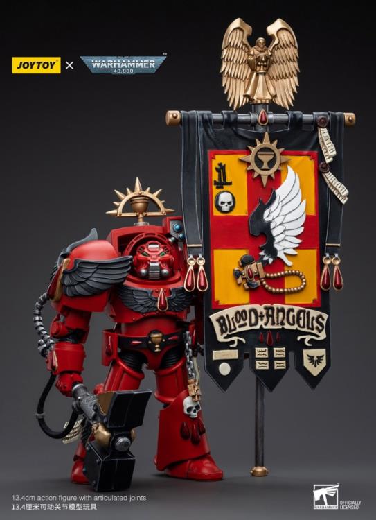 Warhammer 40K Blood Angels Ancient Brother Leonid 1/18 Scale Figure Gallery Image 3