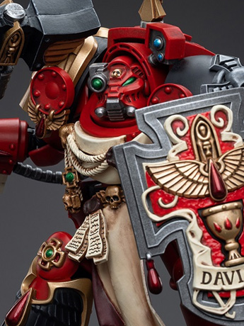 Warhammer 40K Blood Angels Assault Terminators Brother Davinos 1/18 Scale Figure Gallery Image 2
