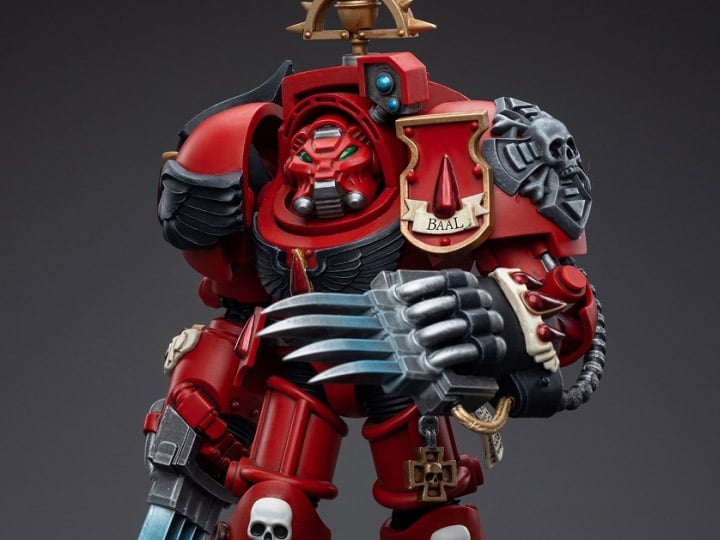 Warhammer 40K Blood Angels Assault Terminators Brother Tyborel 1/18 Scale Figure Gallery Image 1