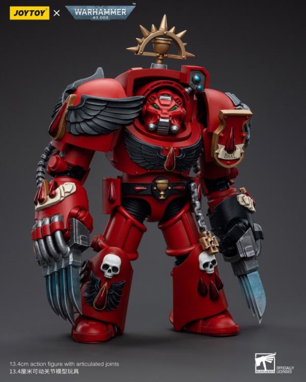 Warhammer 40K Blood Angels Assault Terminators Brother Tyborel 1/18 Scale Figure Gallery Image 3