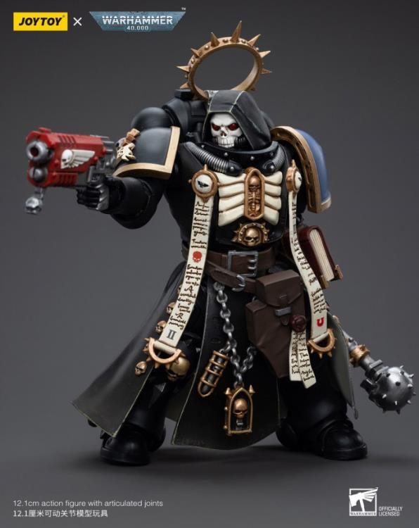 Warhammer 40K Ultramarines Primaris Chaplain Brother Varus 1/18 Scale Action Figure Gallery Image 8