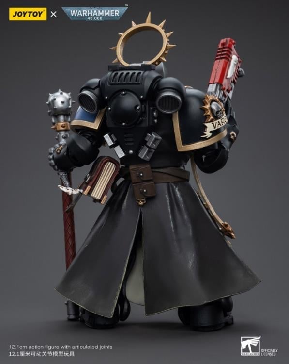 Warhammer 40K Ultramarines Primaris Chaplain Brother Varus 1/18 Scale Action Figure Gallery Image 4