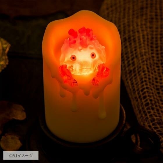 Howl's Moving Castle Swinging Calcifer LED Candle Gallery Image 10