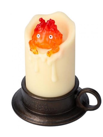 Howl's Moving Castle Swinging Calcifer LED Candle Gallery Image 2