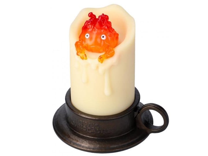 Howl's Moving Castle Swinging Calcifer LED Candle Gallery Image 1