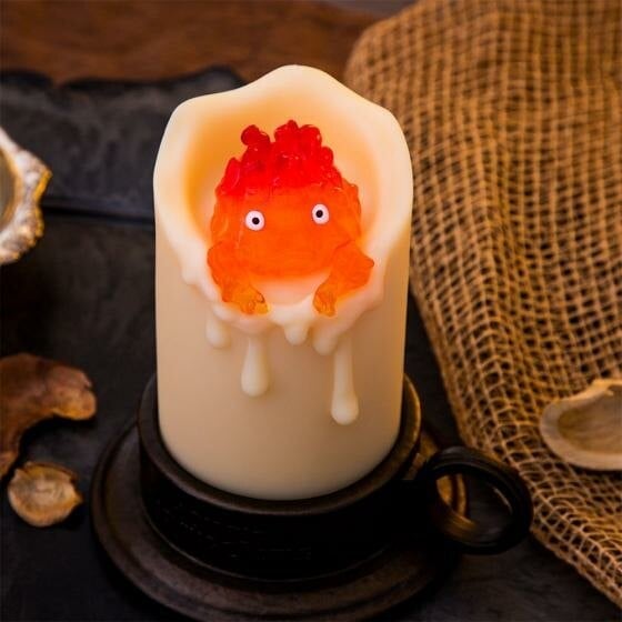 Howl's Moving Castle Swinging Calcifer LED Candle Gallery Image 8