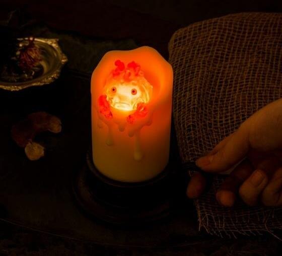 Howl's Moving Castle Swinging Calcifer LED Candle Gallery Image 9