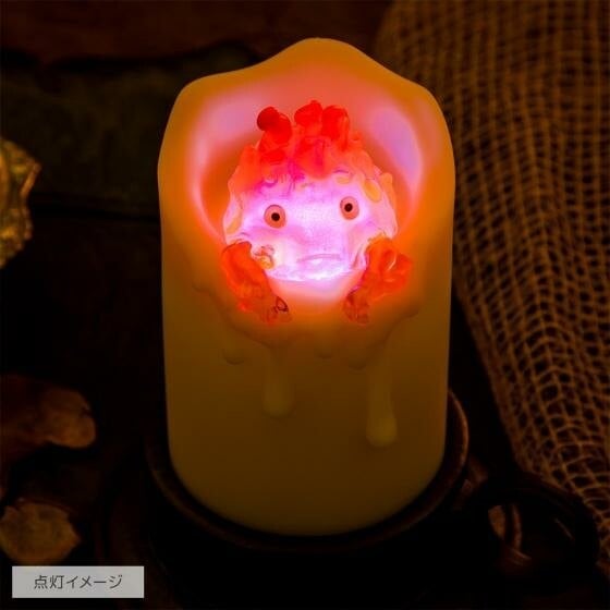 Howl's Moving Castle Swinging Calcifer LED Candle Gallery Image 11
