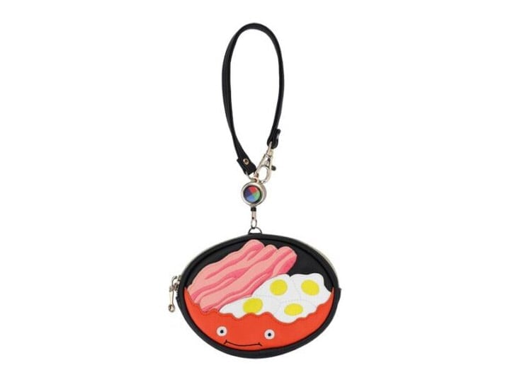 Howl's Moving Castle Calcifer and Bacon and Eggs Card & Coin Purse with Reel Gallery Image 1
